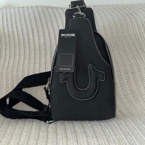 TRUE RELIGION black BACKPACK New with tags